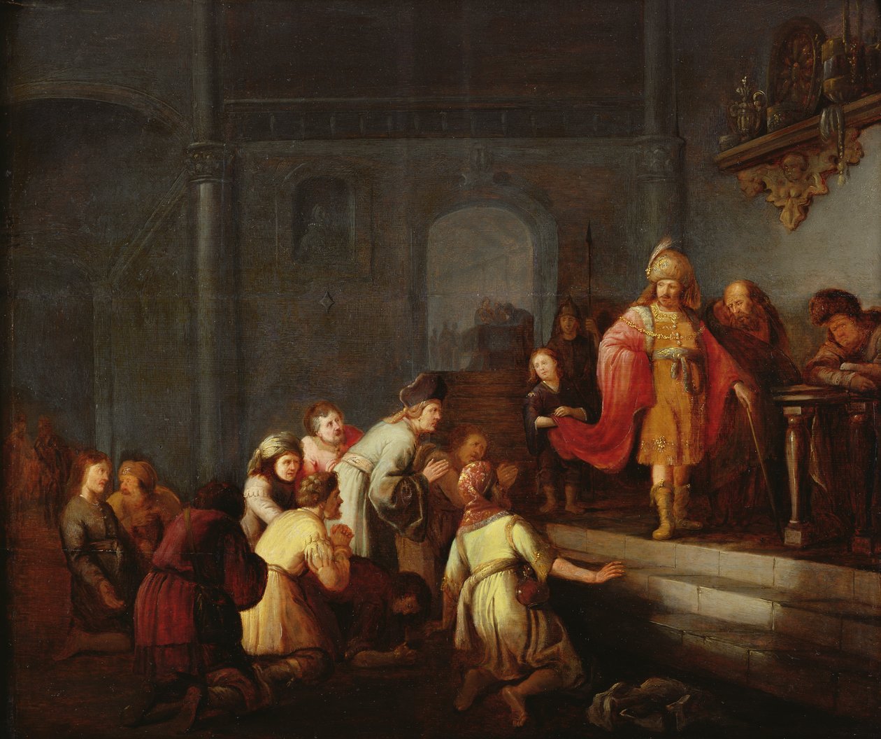 Joseph og hans brødre af Adriaen Verdoel