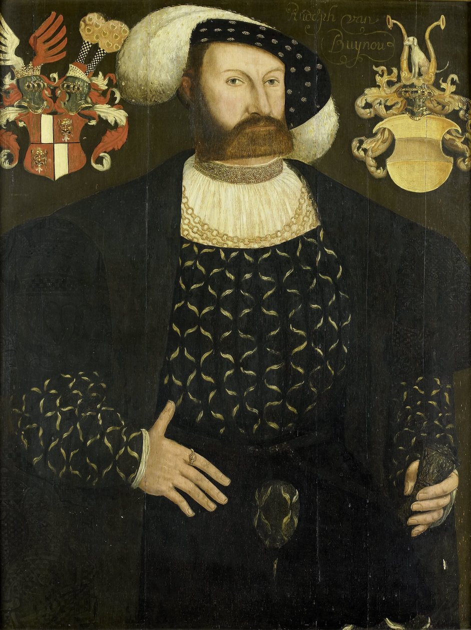 Formentlig posthumt portræt af Rudolph van Buynou (d 1542), overfoged af Stavoren og 