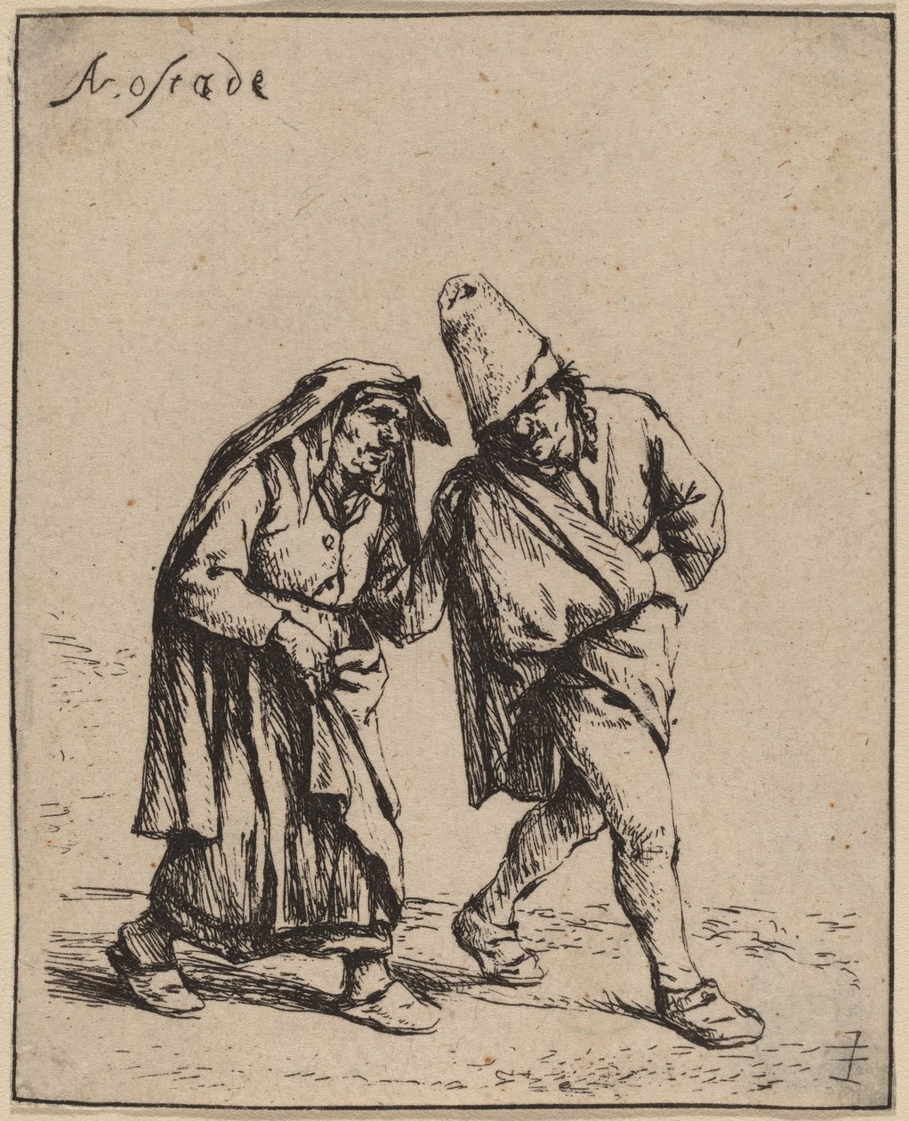 Par går af Adriaen van Ostade