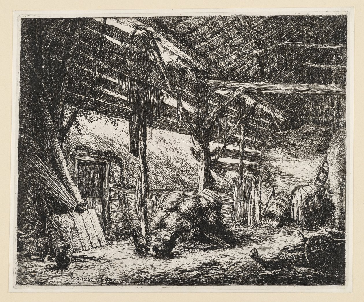 Laden af Adriaen van Ostade