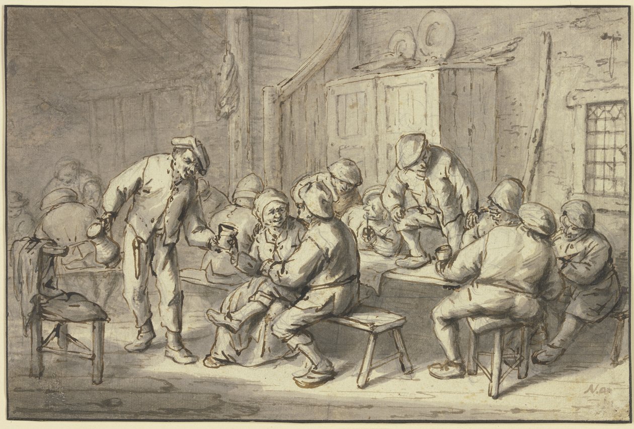 Bondens kro af Adriaen van Ostade