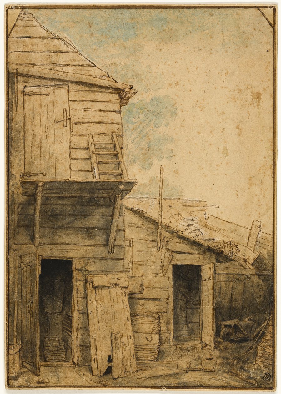 Bondegård af Adriaen van Ostade
