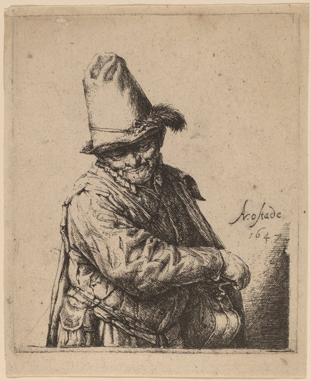Orgelkværn af Adriaen van Ostade