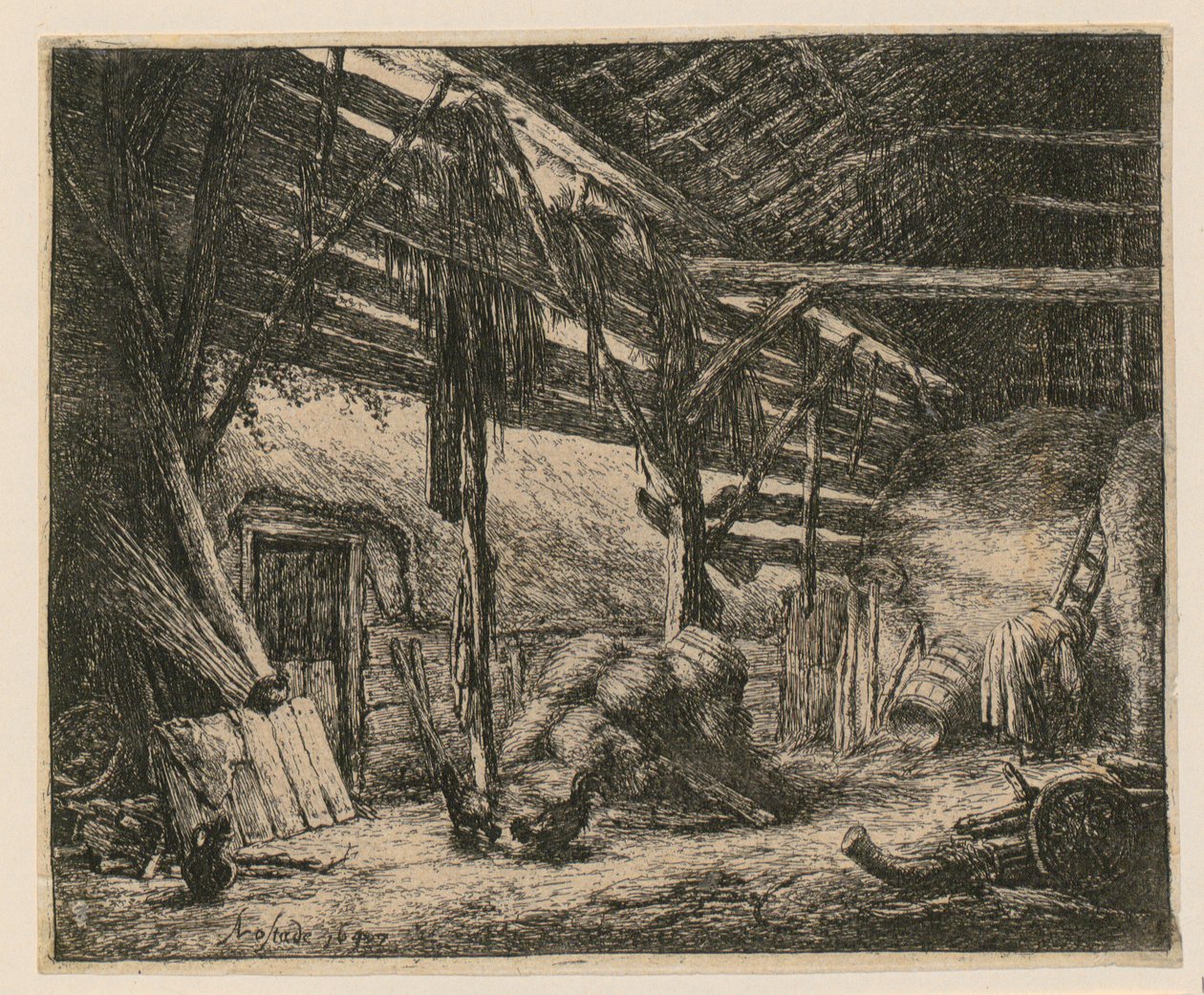 Lade af Adriaen van Ostade
