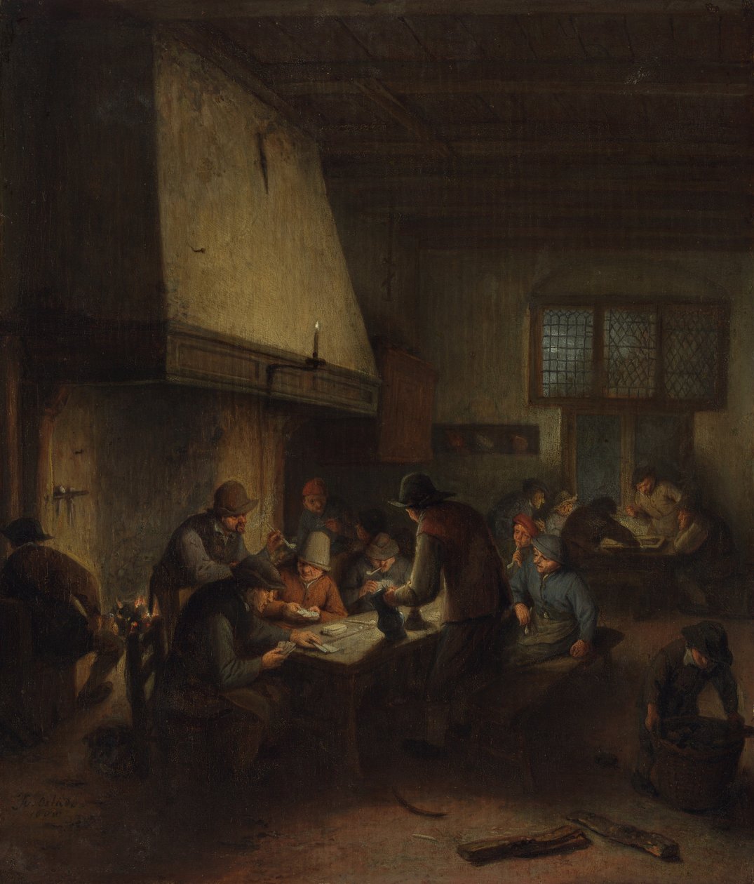 Tavern Scene, begyndelsen af 1660
