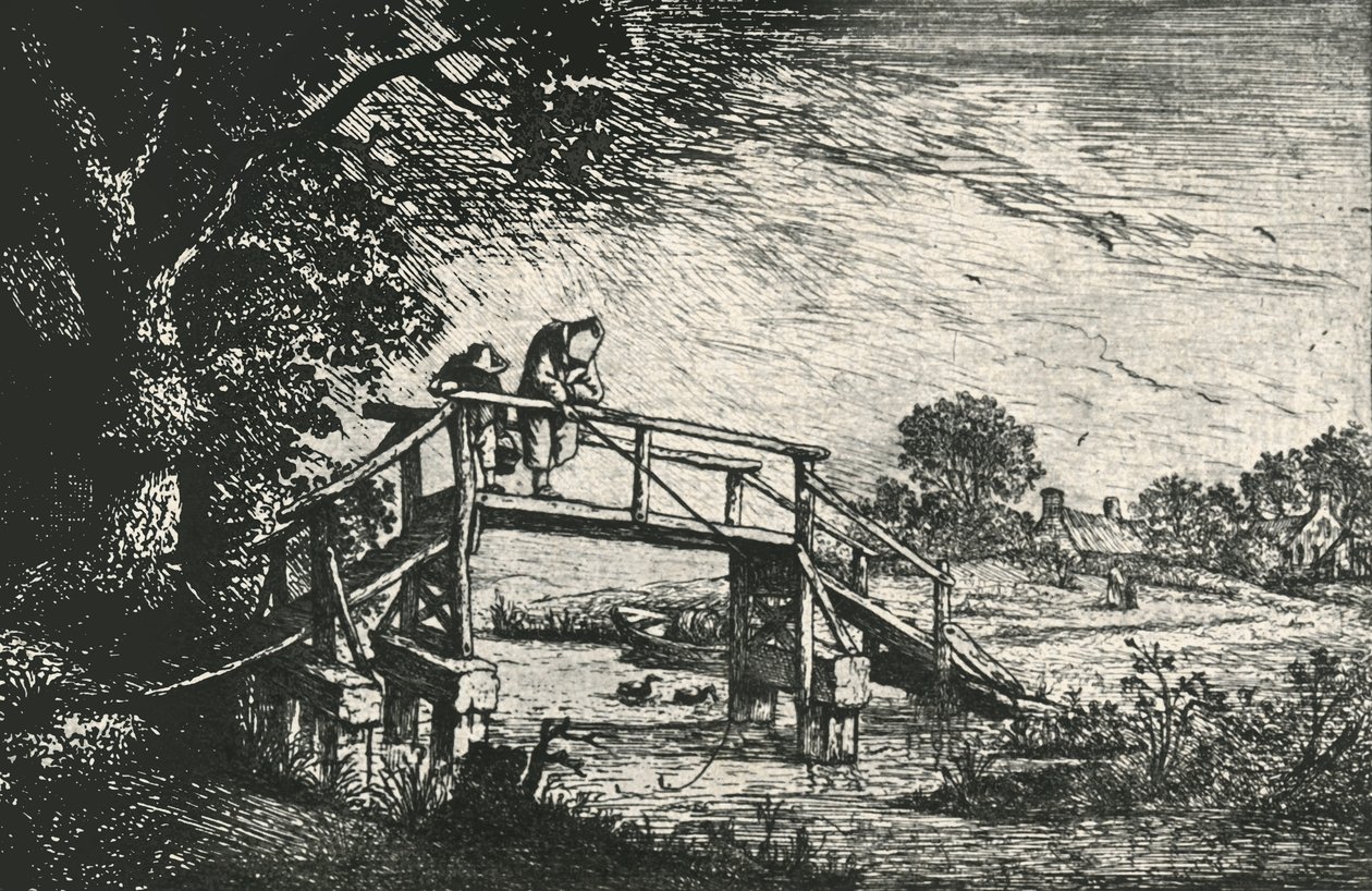 Lystfiskeren, 1906. af Adriaen Jansz. van Ostade