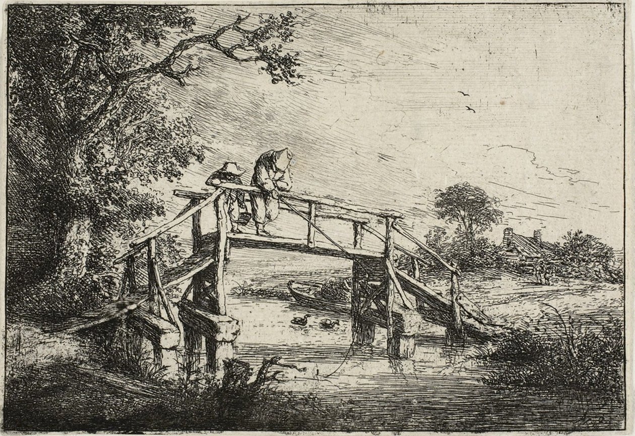 Lystfiskerne af Adriaen van Ostade
