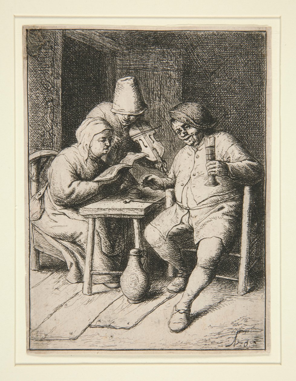 Koncerten af Adriaen van Ostade