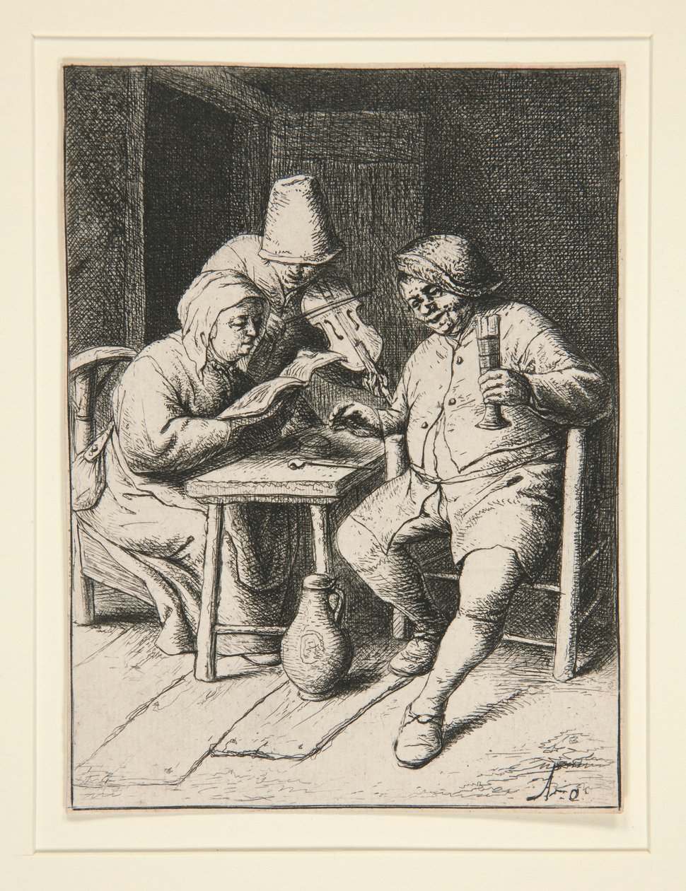Koncerten af Adriaen van Ostade