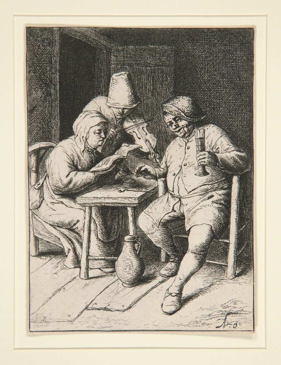 Koncerten af Adriaen van Ostade