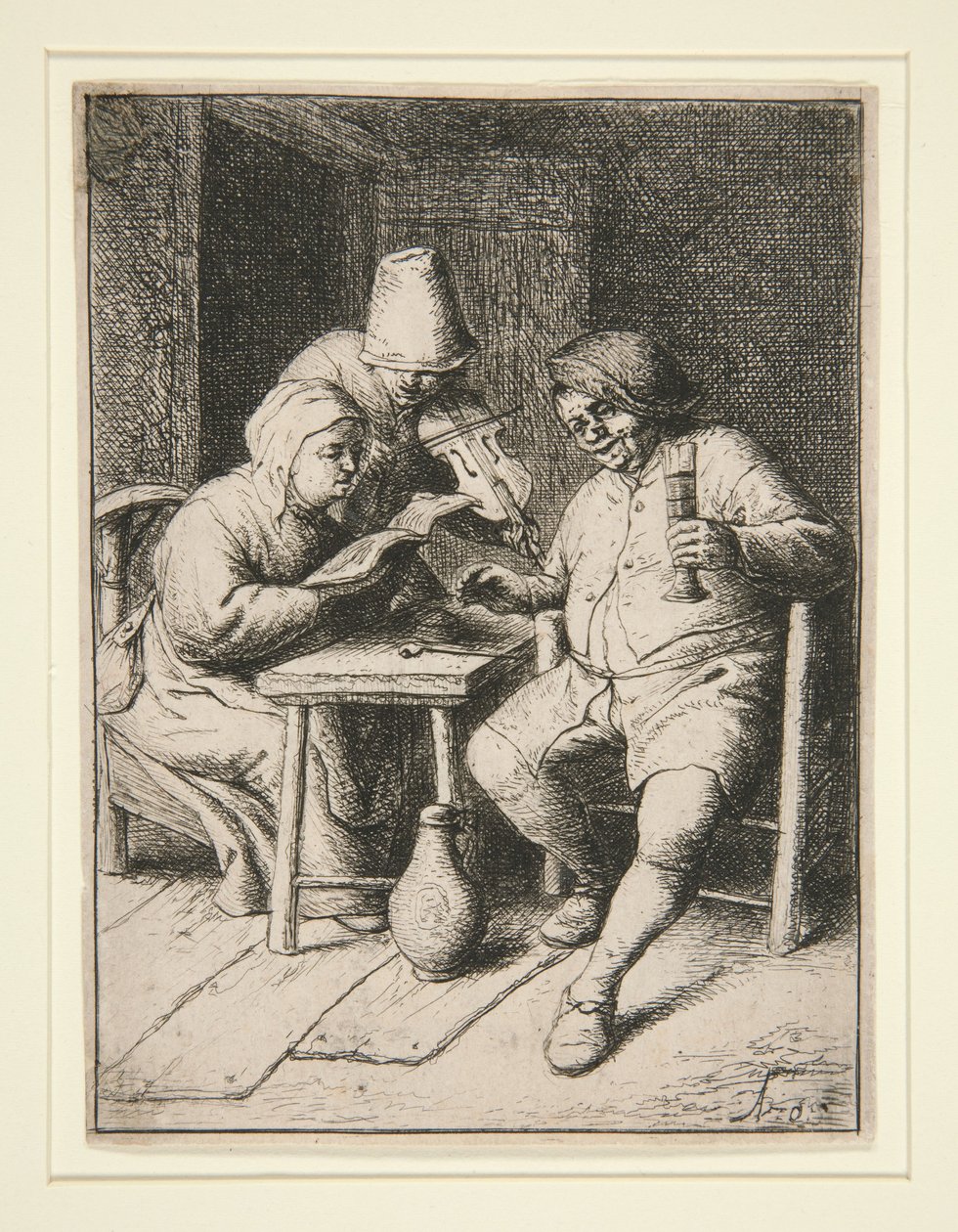 Koncerten af Adriaen van Ostade