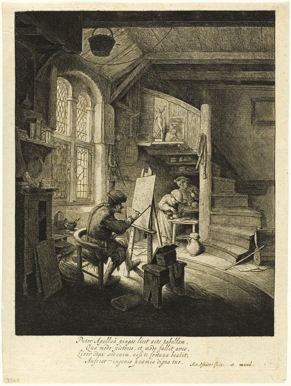 Maleren af Adriaen van Ostade