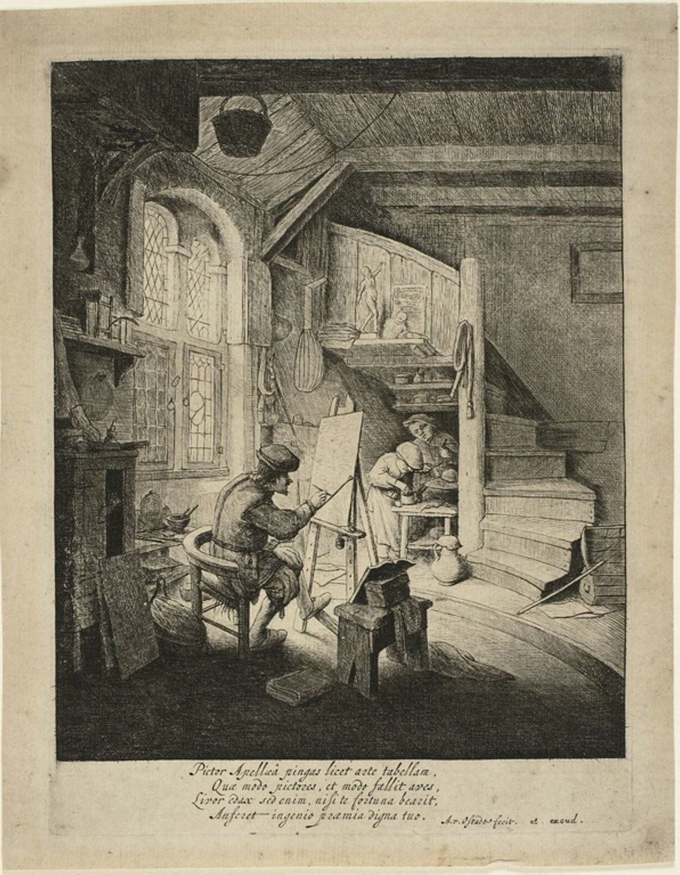 Maleren af Adriaen van Ostade