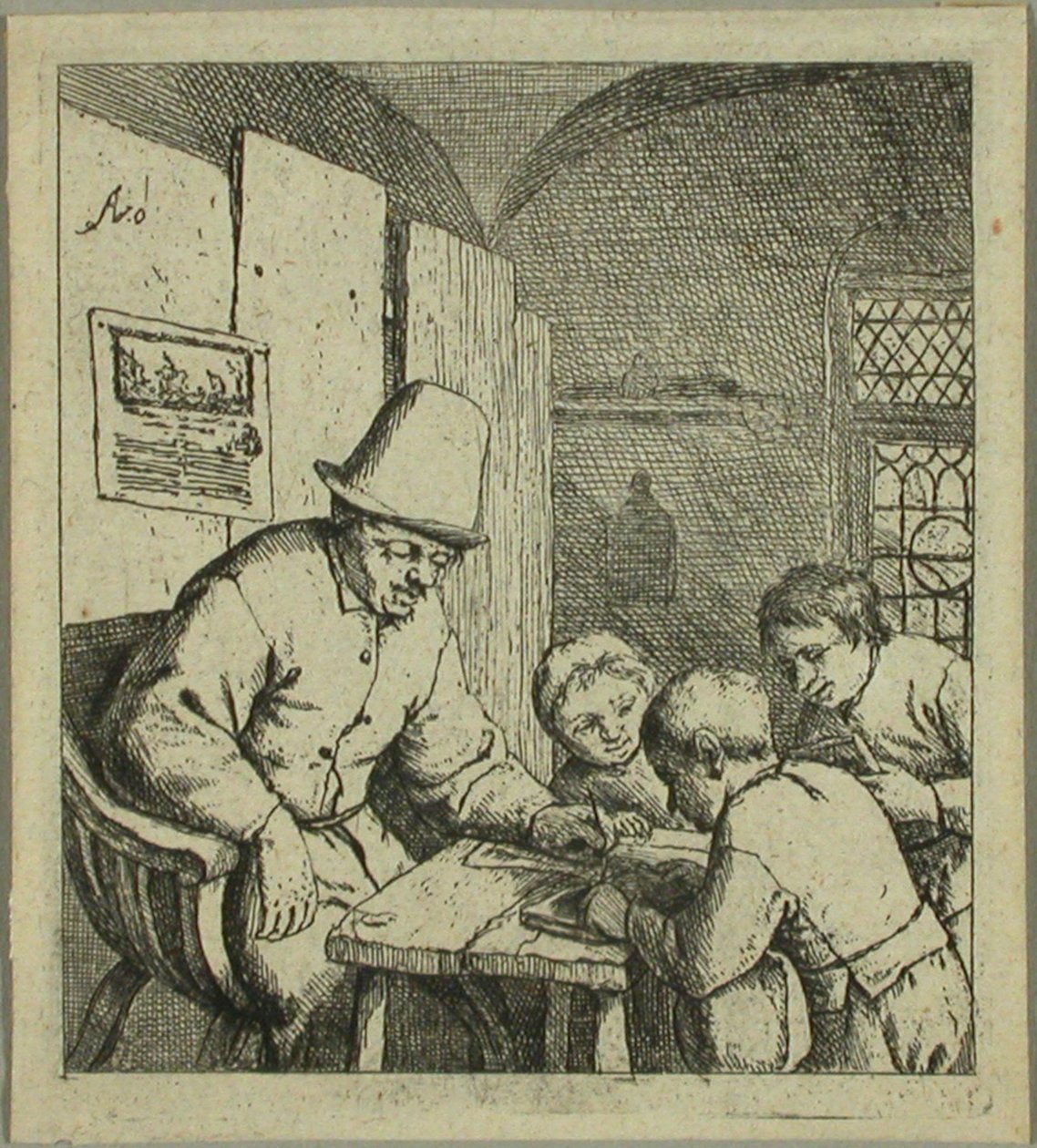 Skolelæreren af Adriaen van Ostade