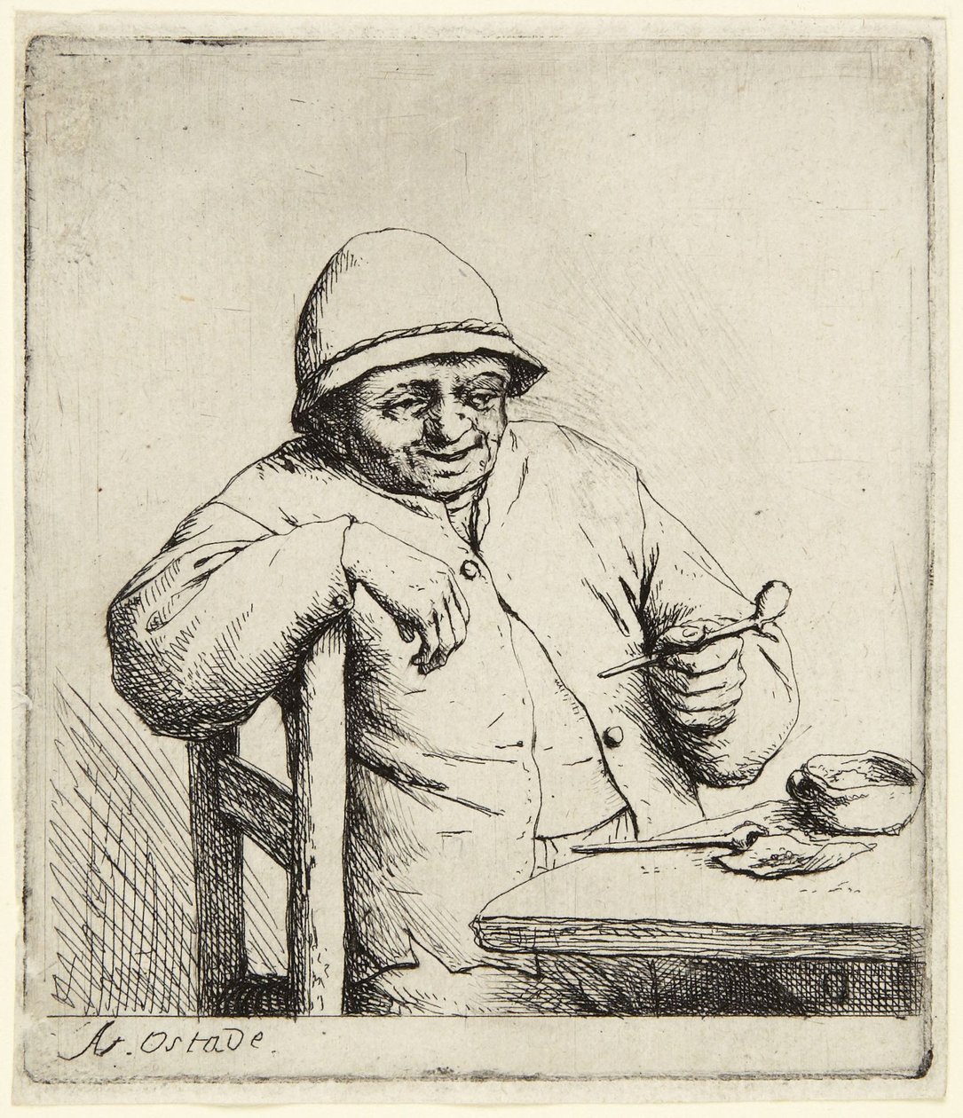 Rygeren af Adriaen van Ostade