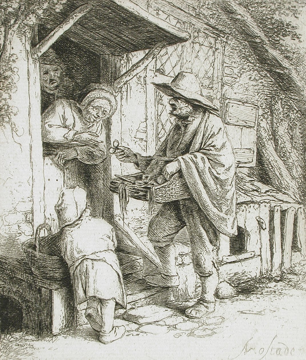 Brillehandleren af Adriaen van Ostade