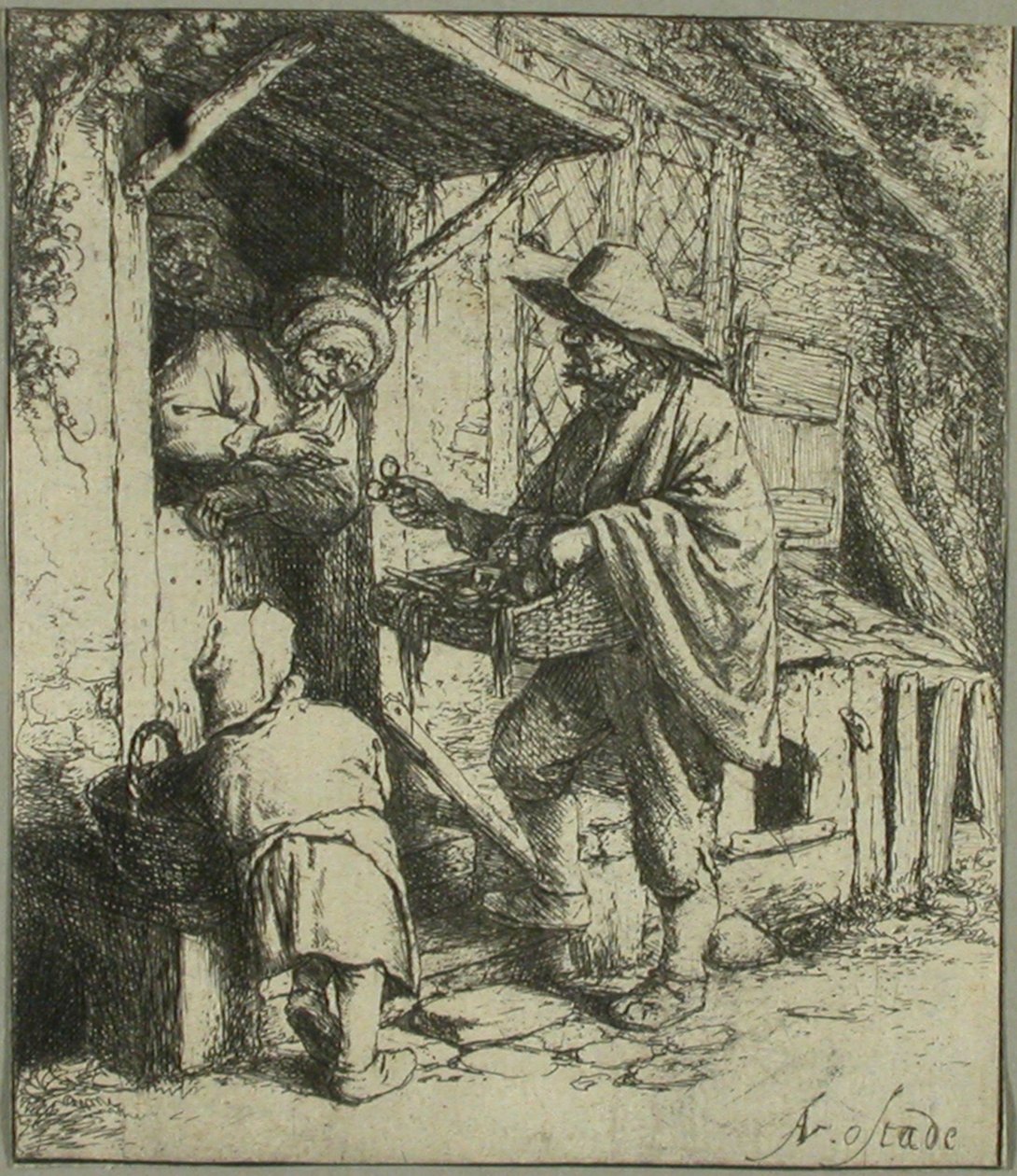 Brillehandleren af Adriaen van Ostade