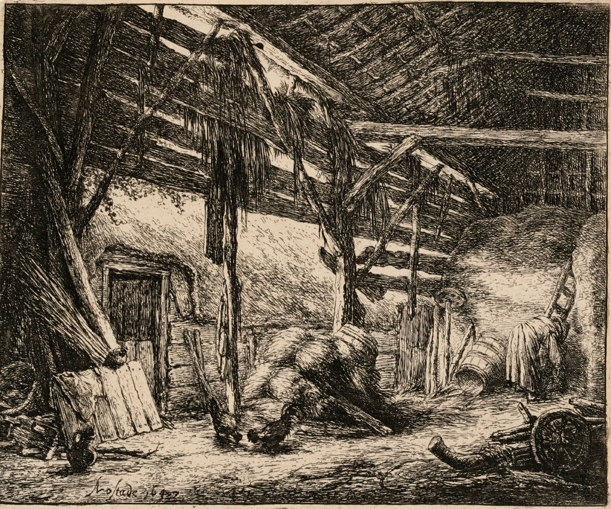 Uden titel af Adriaen van Ostade