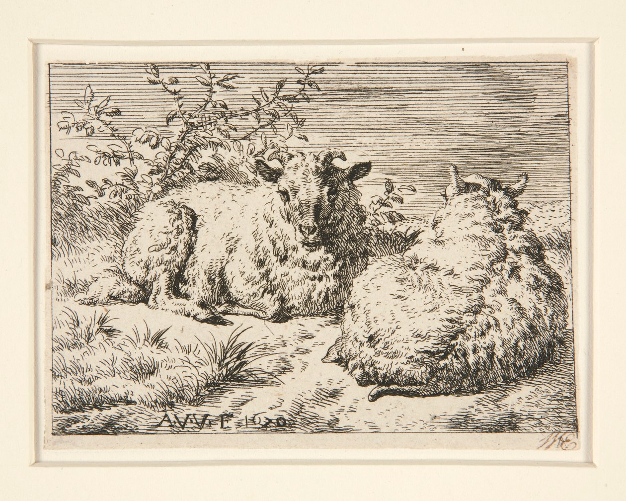 De to får af Adriaen van de Velde