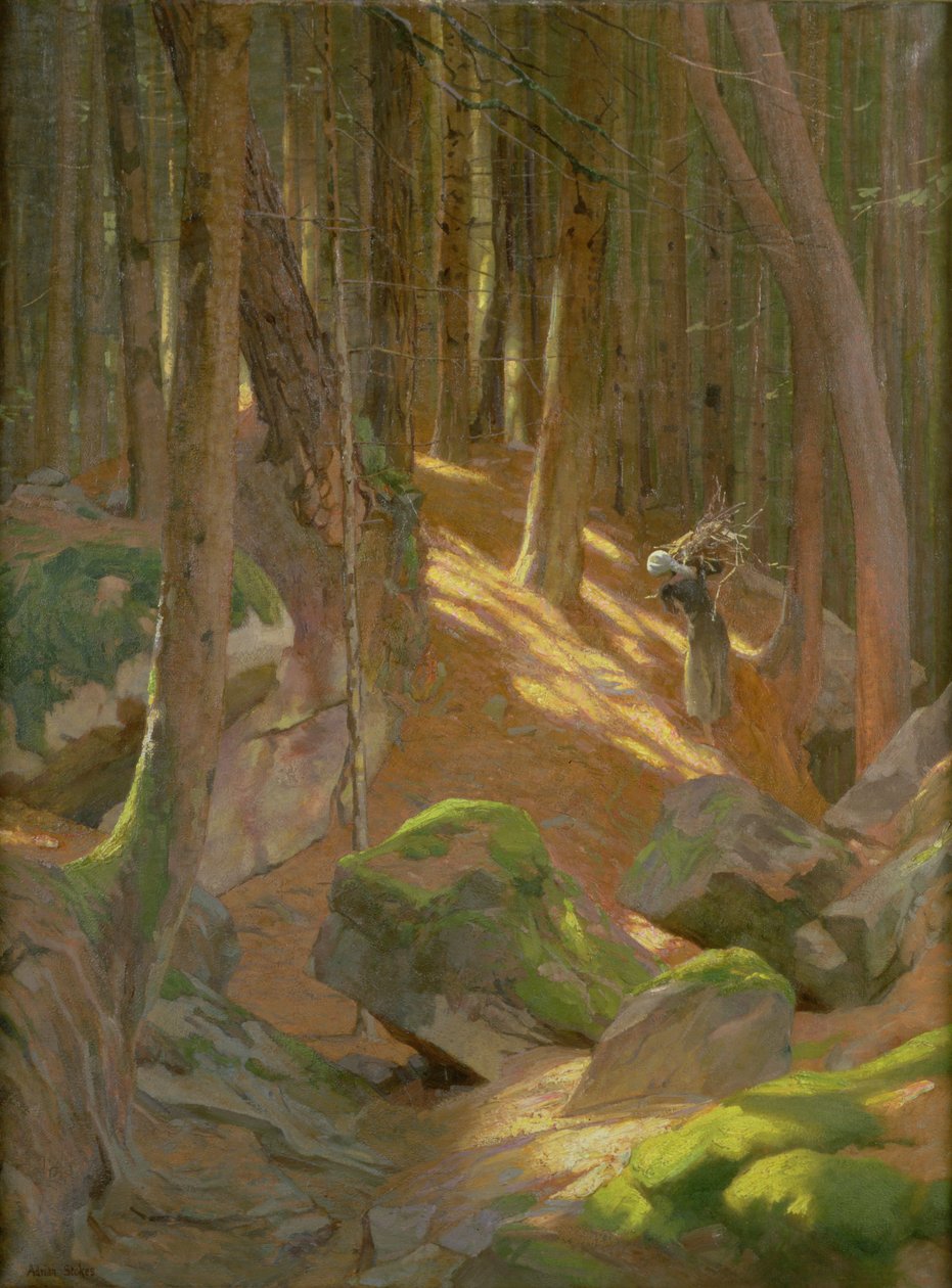 Twilight in a Forest af Adrian Scott Stokes