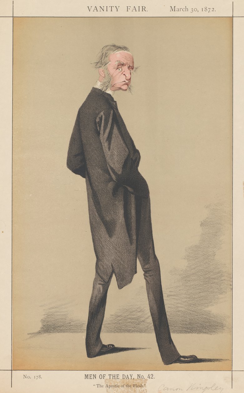 Vanity Fair: Dagens mænd, nr. 42 "The Apostle of the Flesh" af Adriano Cecioni