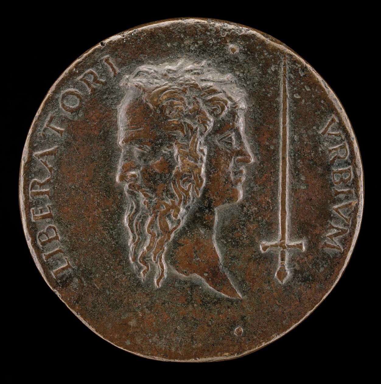 Janiform Head [omvendt], 14951496. af Adriano Fiorentino