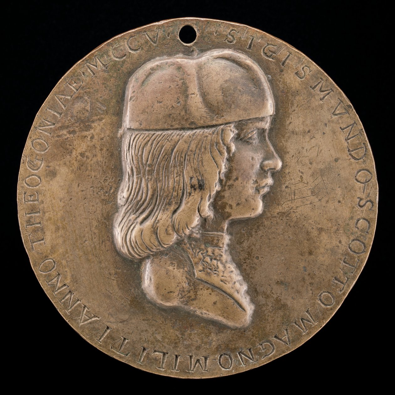 Portræt af en dreng, sandsynligvis 14881499. af Adriano Fiorentino