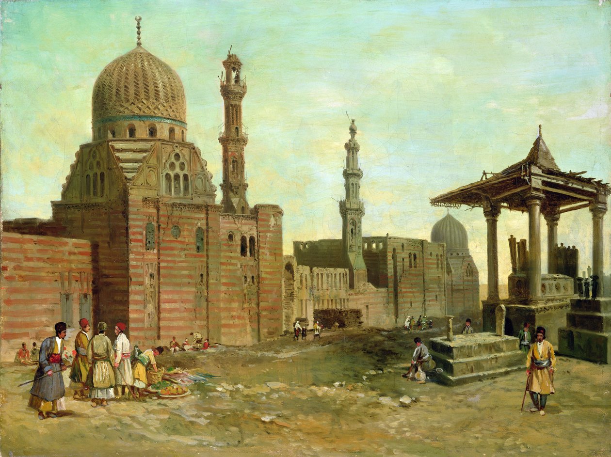 Moskeer og minareter af Adrien Dauzats