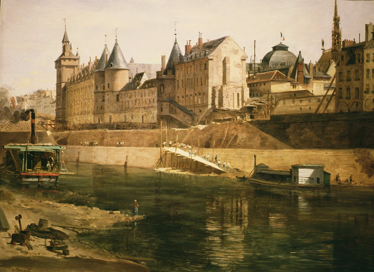 Palais de Justice, Conciergerie og Tour de l