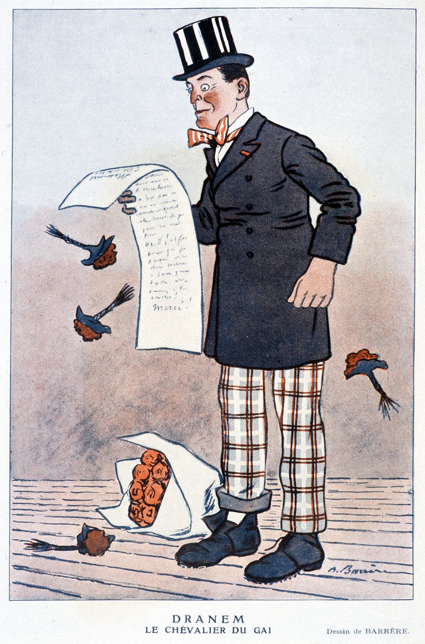 Tegnefilm af Jules Renard (1864/1910), fransk forfatter, af Barrère, A. 1923. af Adrien Barrere