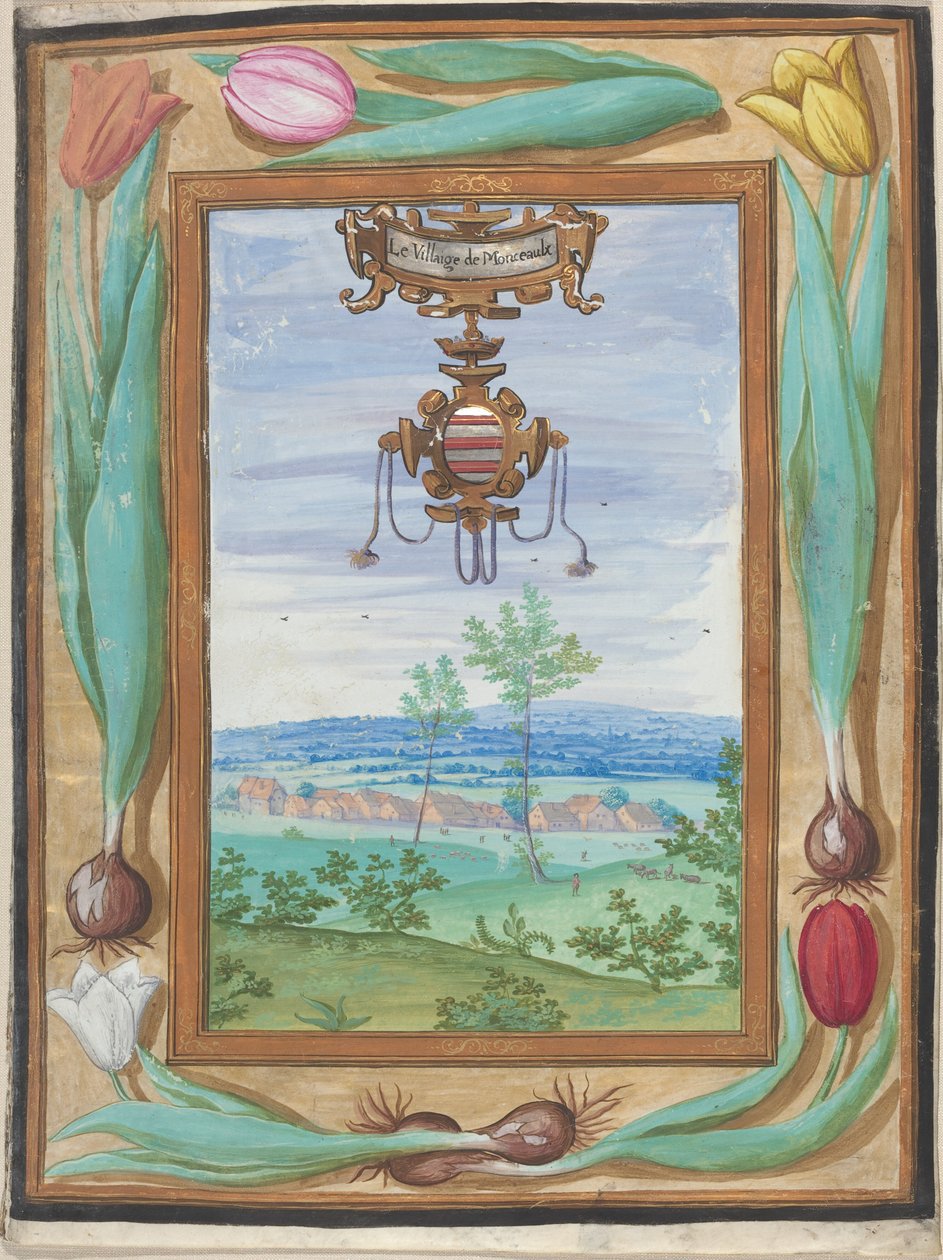 Landsbyen Monceaulx af Adrien Montigny