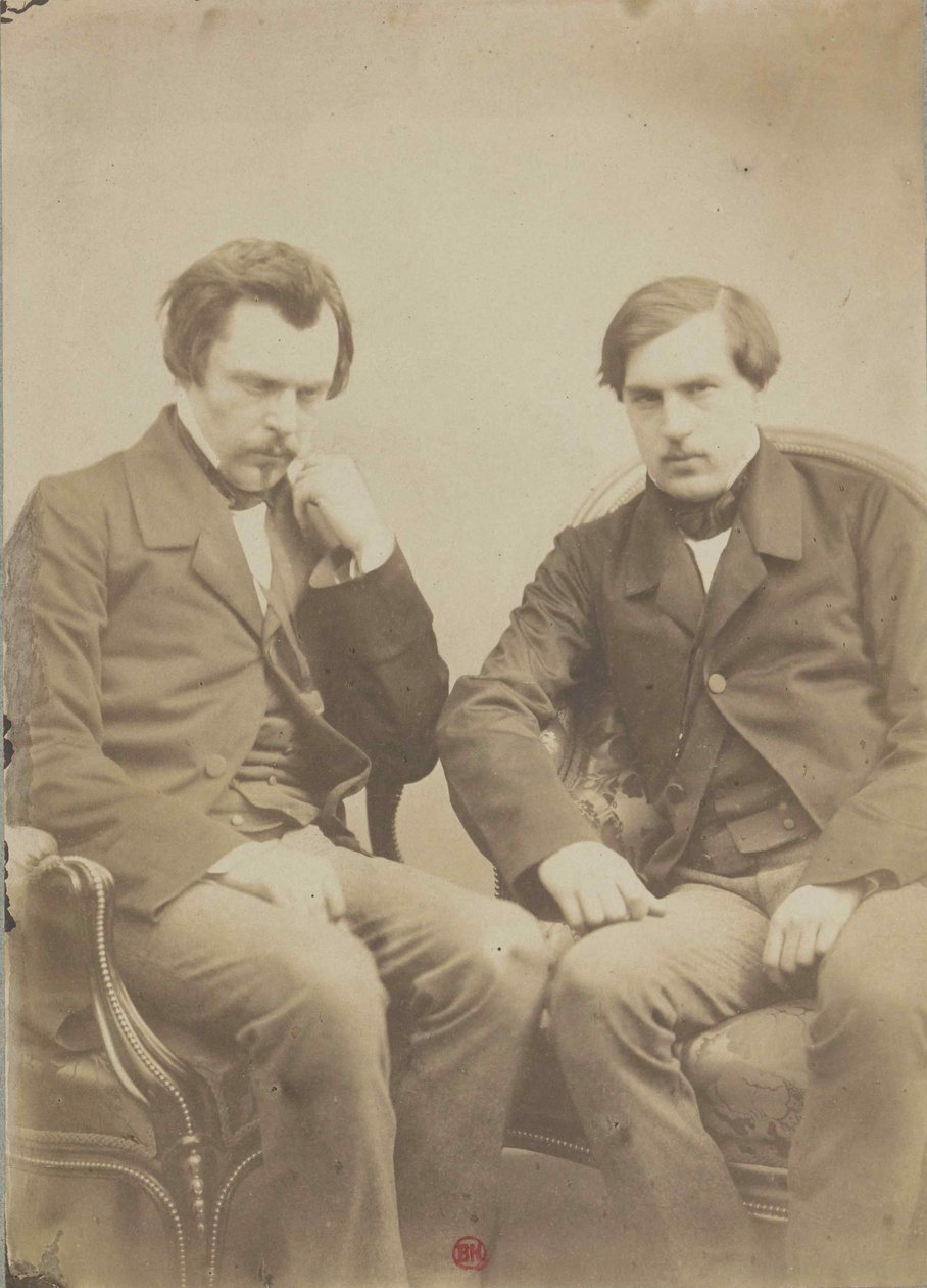 Brødrene Goncourt Brødrene Goncourt, ca 1855. af Adrien Tournachon