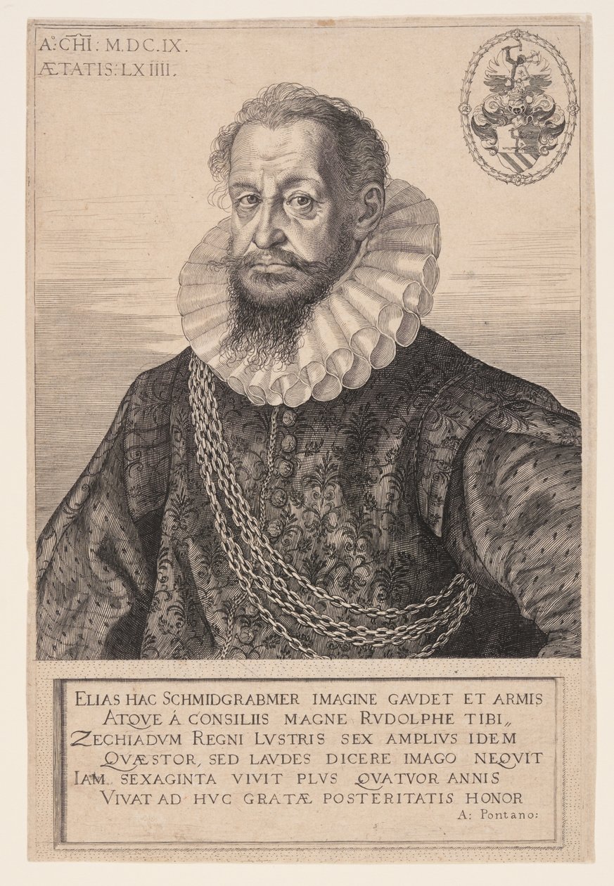 Elias Schmidgrabner, finansrådmand af Aegidius Sadeler II