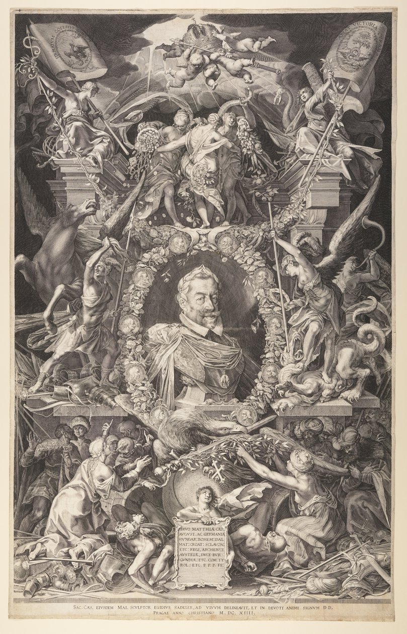 Kejser Matthias af Aegidius Sadeler II