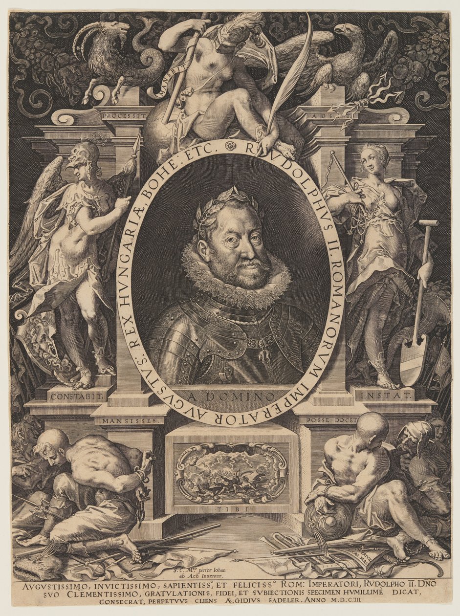 Kejser Rudolph II af Aegidius Sadeler II
