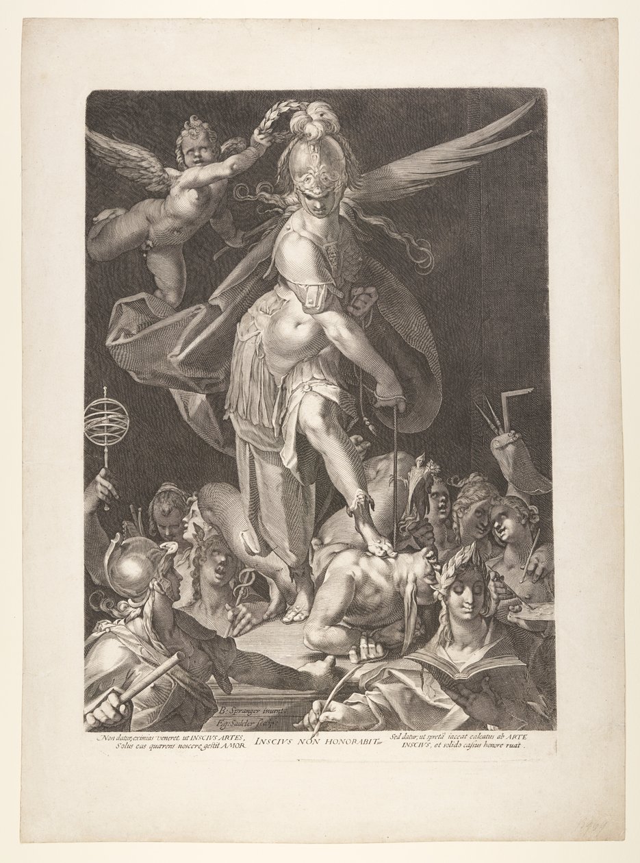 Visdommens triumf af Aegidius Sadeler II