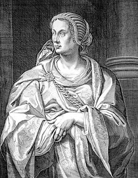 Albia Terenta, Othos mor (gravering) af Aegidius Sadeler or Saedeler