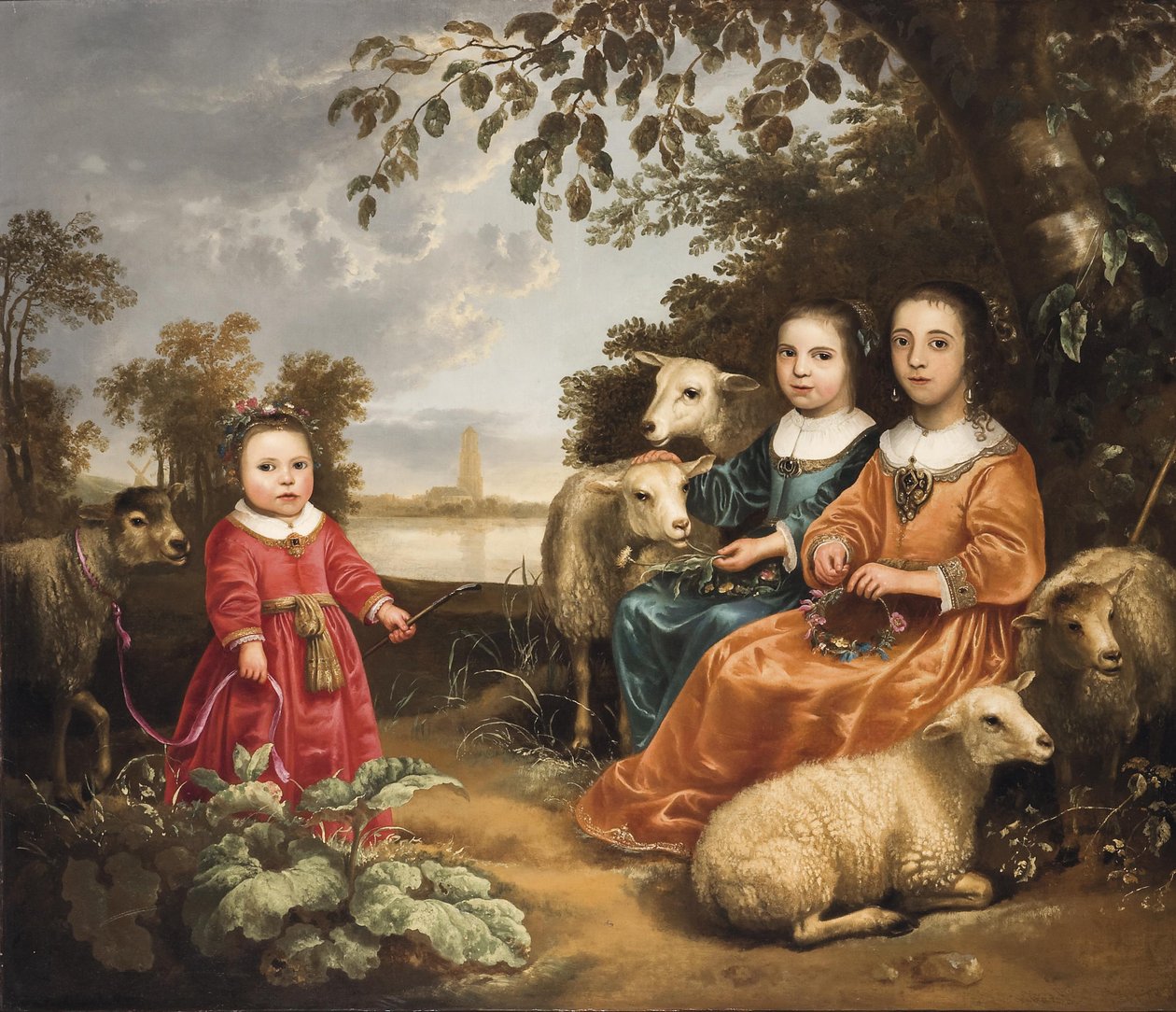 Pige i et landskab af Aelbert Cuyp