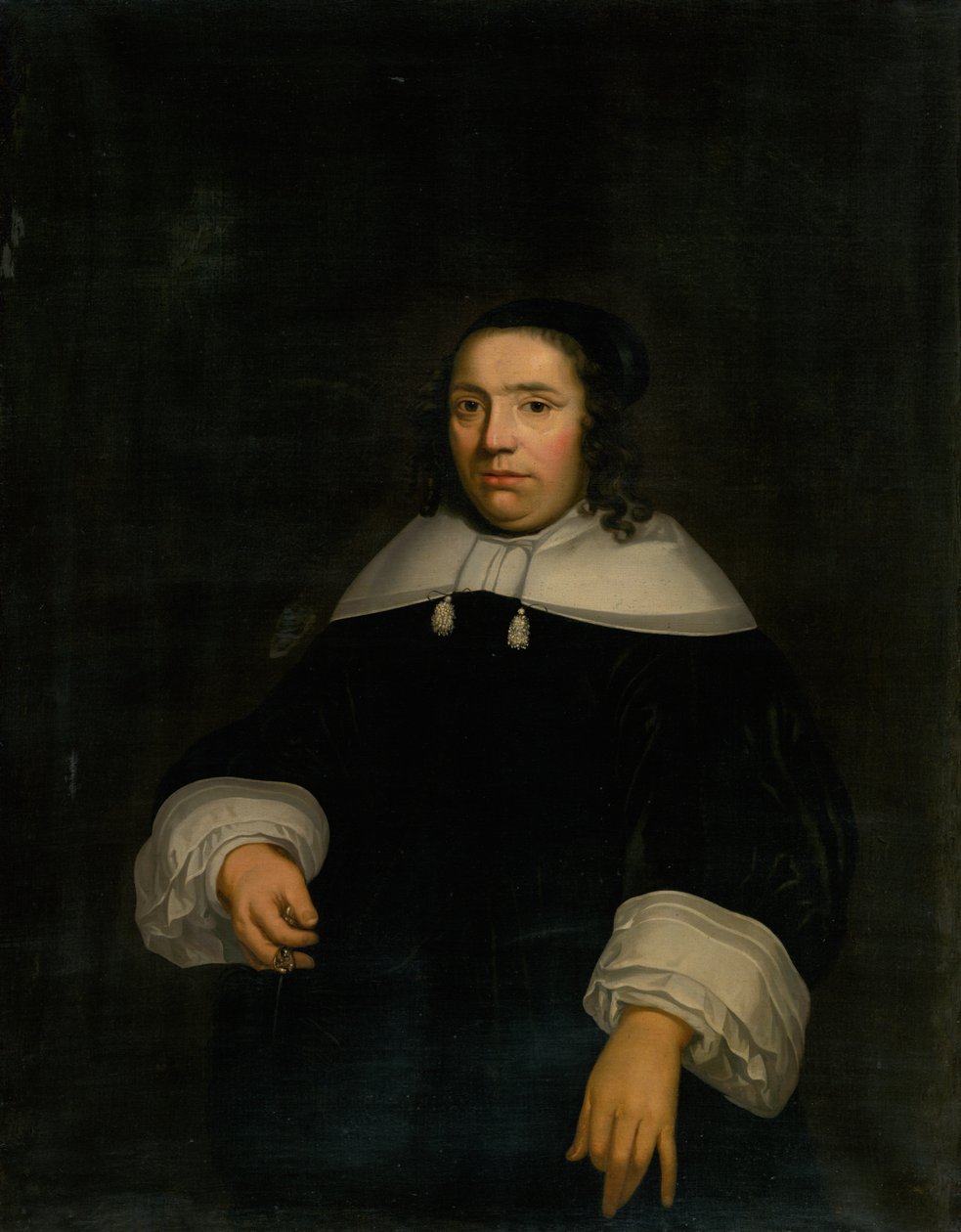 Portræt af Christina Pyll af Aelbert Cuyp