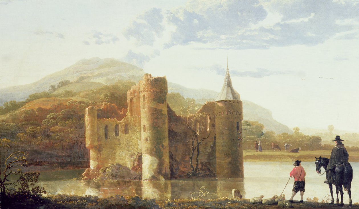 Ubbergen Slot, c.1655 af Aelbert Cuyp