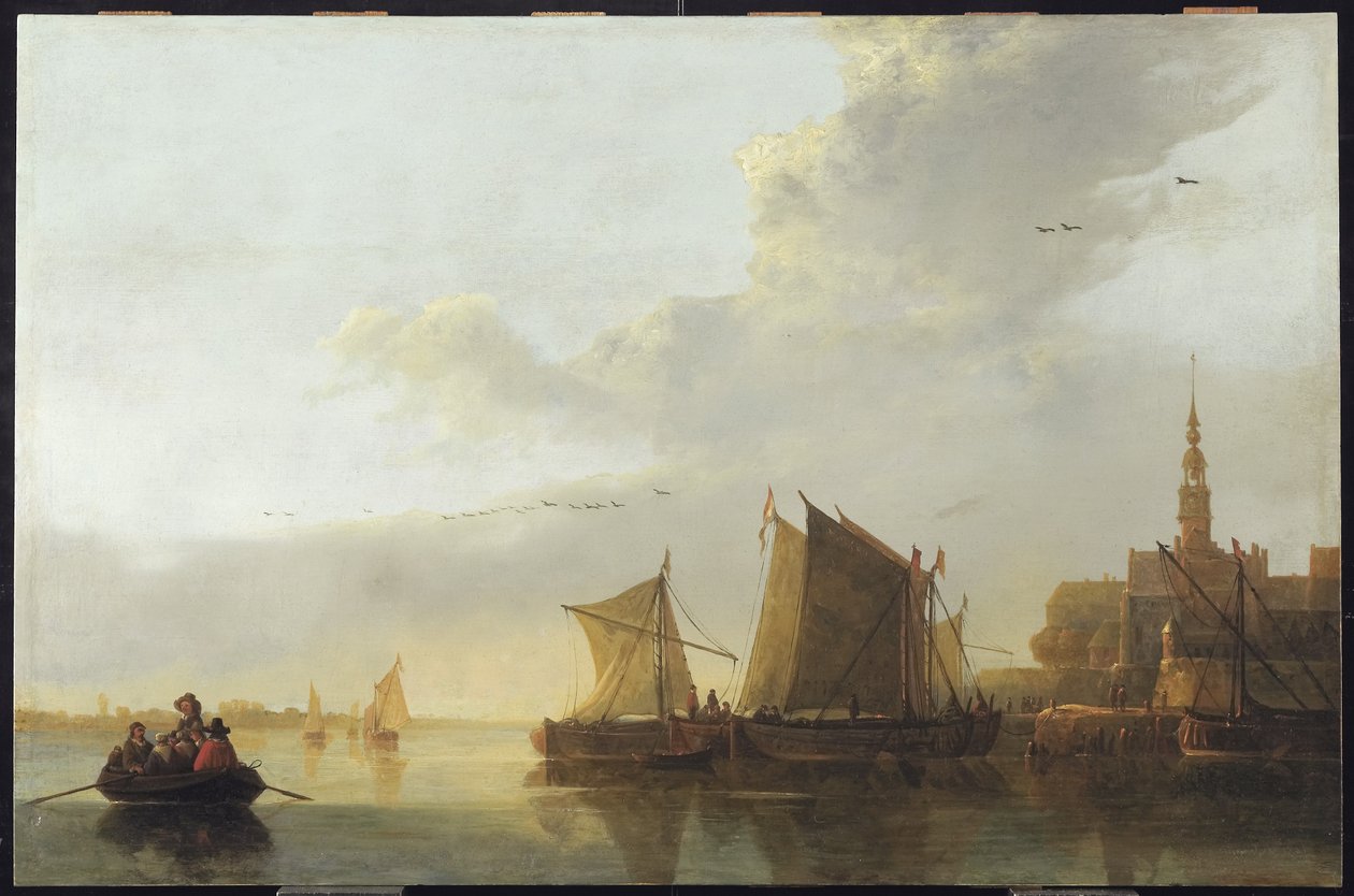 Udsigt over Dordrecht, ca. 1655 af Aelbert Cuyp