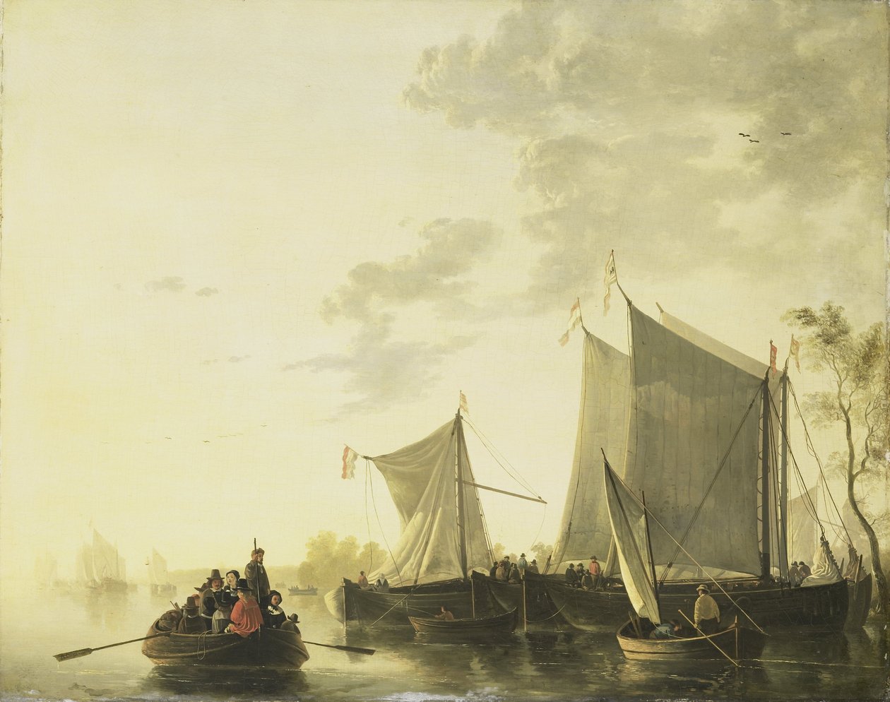 Udsigt over floden af Aelbert (after) Cuyp