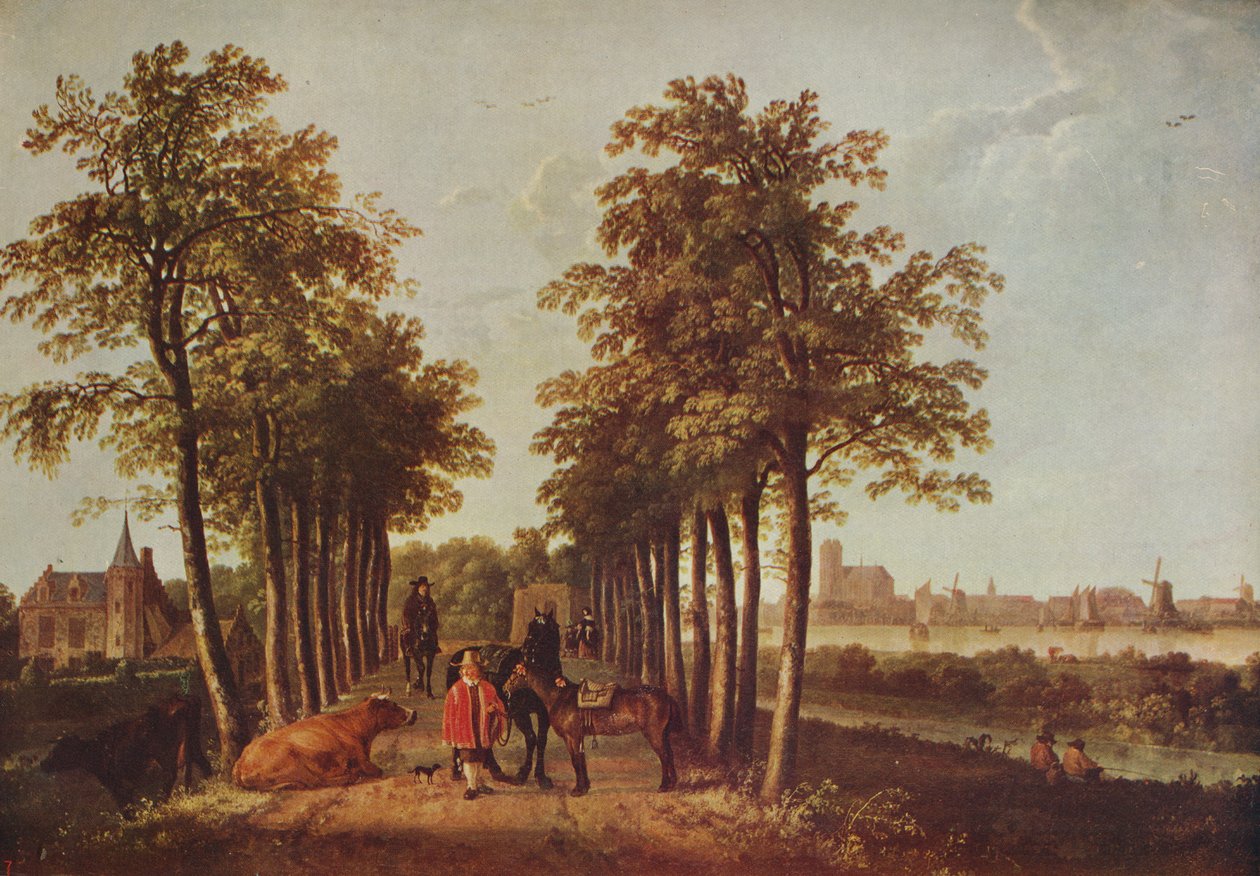 Avenue ved Merdervort, c1650-1652, c1915 af Aelbert Cuyp