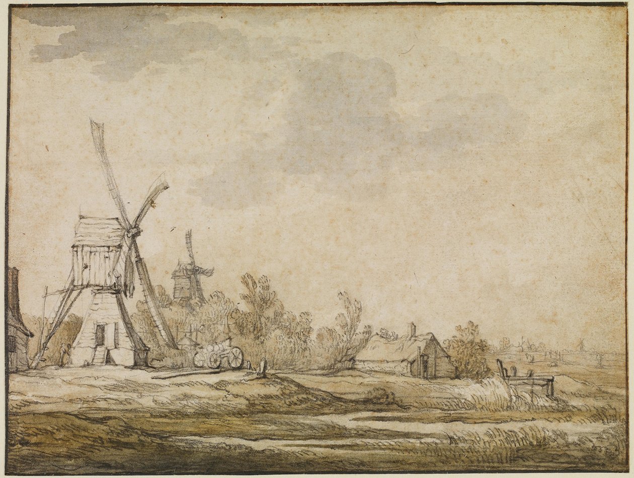 Et landskab med møller af Aelbert Cuyp