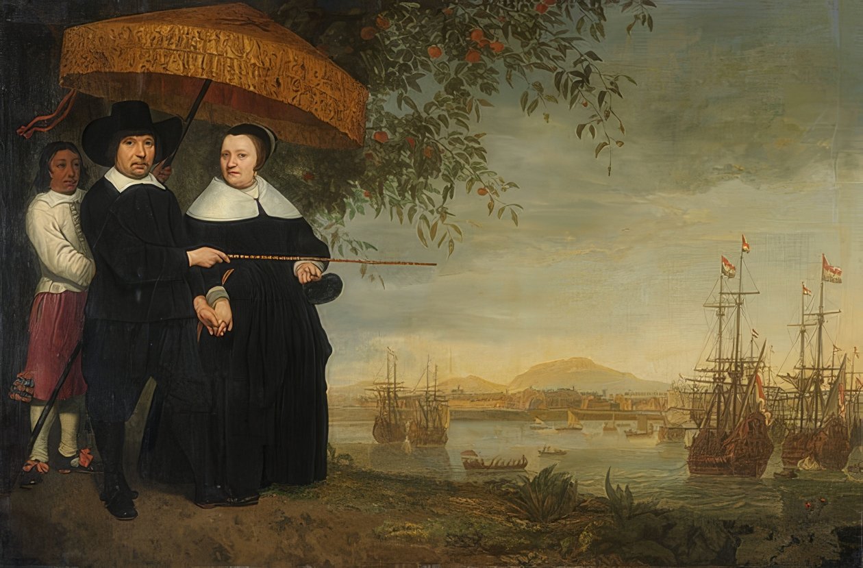 Købmand for det hollandske østindiske kompagni (VOC). Omkring 1640-60 af Aelbert Cuyp