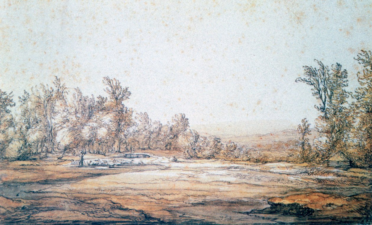 Landskab, 1620-1691 af Aelbert Cuyp