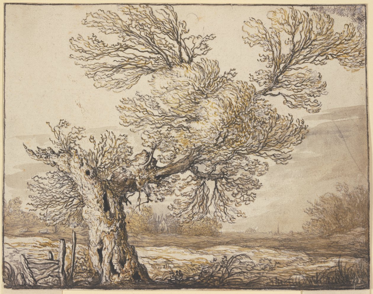 Landskab nær Dordrecht af Aelbert Cuyp