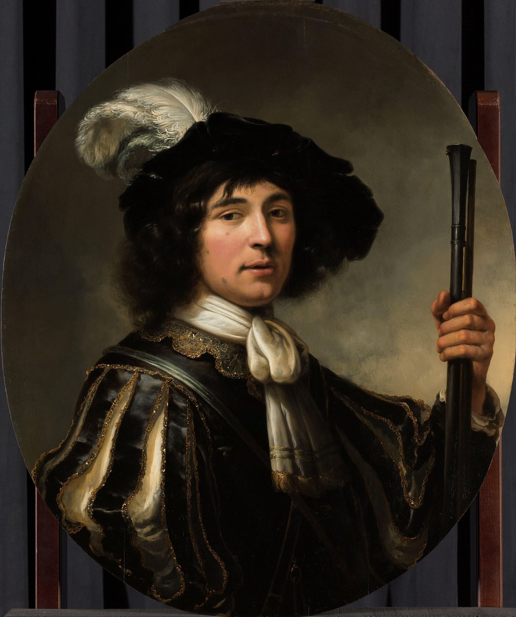 Portræt af en ung mand, muligvis Jacob Francken (1627-efter 1656) af Aelbert Cuyp