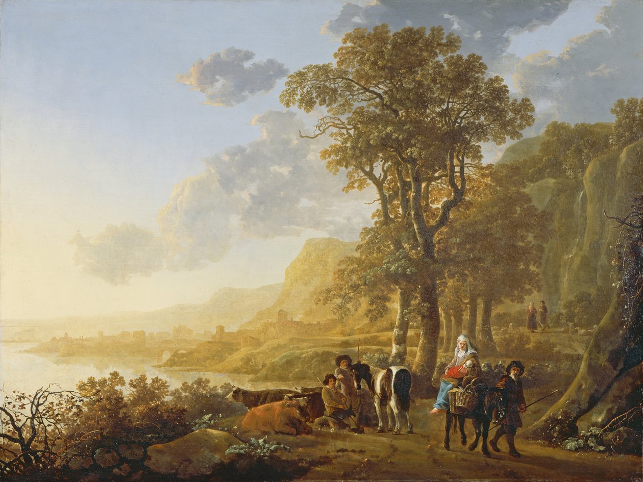 Flugten til Egypten af Aelbert Cuyp