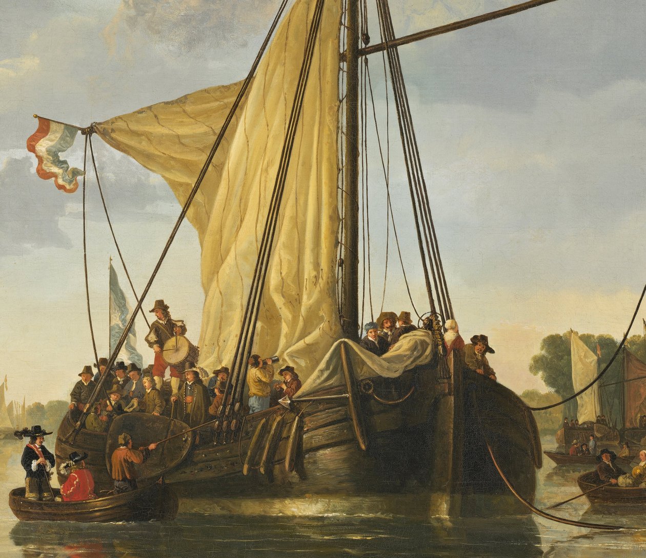 Maas ved Dordrecht af Aelbert Cuyp